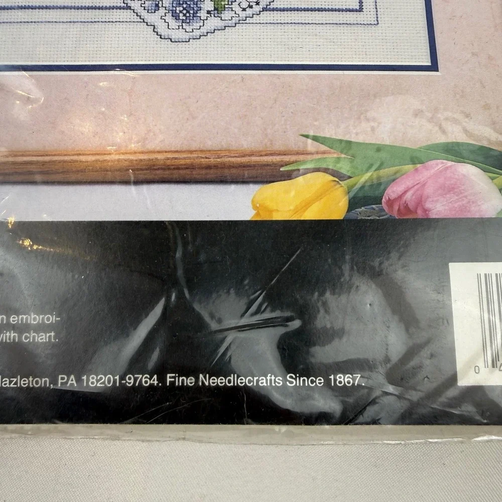 Bucilla Willowware Classic Counted Cross Stitch Kit Linda Gillum 11x14 1992